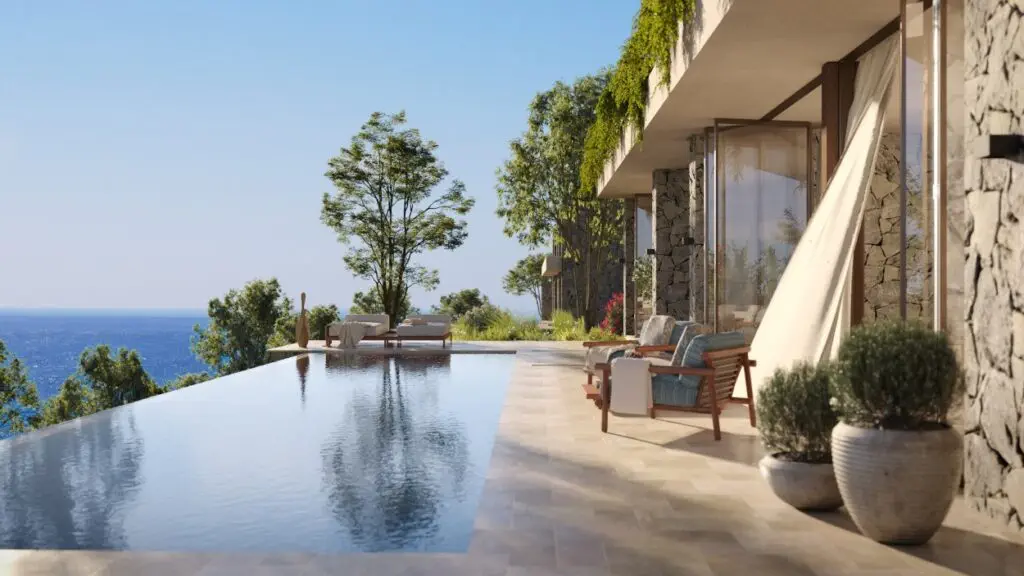 Первые гольф-резиденции в Черногории построят в 2024 году 2 GV2 POOL TERRACE 1 1024x576 1
