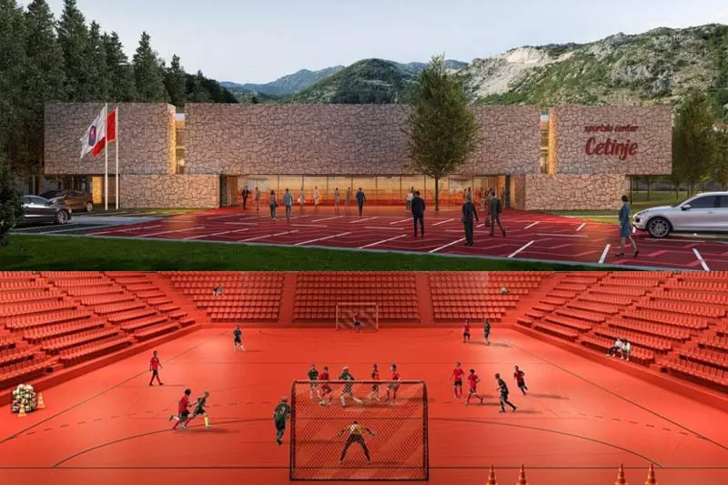 В Цетине будет построен новый спортивный комплекс
